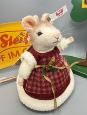 Steiff 007453 Mrs Santa Maus