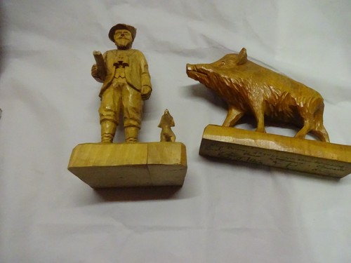 Alte holzfiguren geschnitzt - 2,