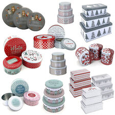 Plätzchendosen Set  Keksdose Vorratsdosen Weihnachten Geschenk Box Dose Typ658 