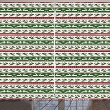 Weihnachten Rustikale Gardine