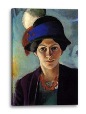Kunstdruck august macke - kunstdruck,