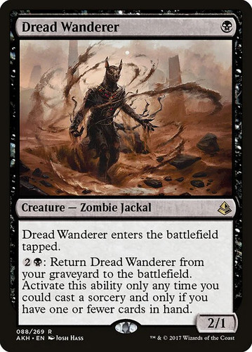 Magic mtg dread wanderer - magic/mtg,