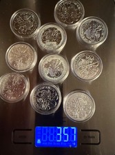 310 Gramm Silber, Münzkapsel