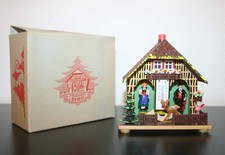 Trenkle Uhren, Vintage Schwarzwald Wetterhäuschen, Bambi, ca. 60er Jahre in OVP