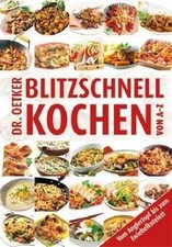 Blitzschnell kochen von A-Z von Dr. Oetker | Buch | Zustand gut