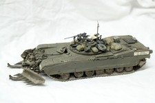 1:35 Modell Panzer M1 Panther II Minenräumer gebaut bemalt