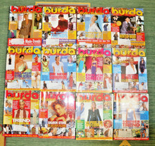 BURDA Mode + Magazin 1998 komplett + Nähjournal + Schnittmusterbögen – gelesen