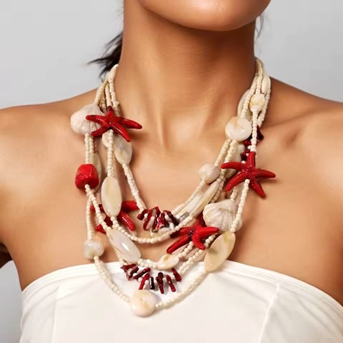 Modeschmuck boho seestern - modeschmuck,