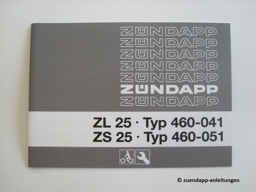 Bedienungsanleitung zündapp - bedienungsanleitung,