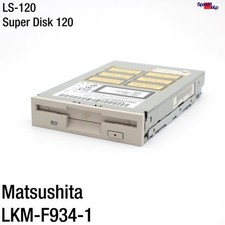 PANASONIC MATSUSHITA LKM-F934-1 SUPER DISK LS-120 DRIVE LAUFWERK 120MB FLOPPY