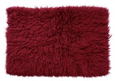 Flokati ca.090x060cm Burgunder