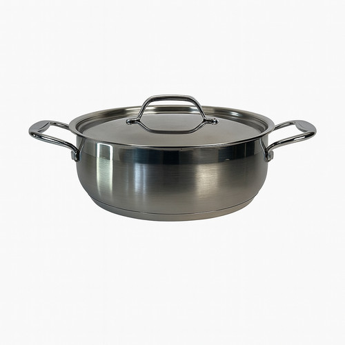 Kochtopf edelstahl silber 26 - -,