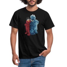 Sesamstraße Gangster Krümelmonster & Elmo Männer T-Shirt