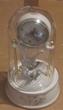 Keramik Dekor Tisch-Uhr mit