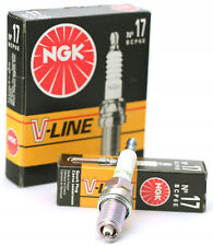 4x Zündkerzen V-Line von NGK passt für Mercedes W124 200E 220E Bj. 1986-1998