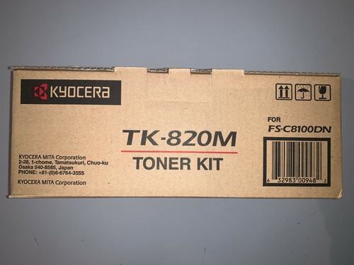 Kyocera 820m toner - tk-820m, magenta