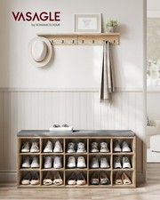 VASAGLE Schuhbank Schuhregal