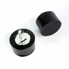 Anschlaggummis zwei schwarz