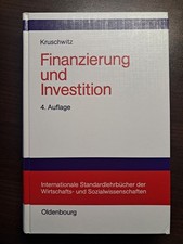 Fachbuch Finanzierung und Investition Kruschwitz 9783486576085 Kredit Management