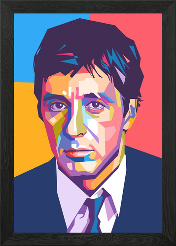 Pacino pop art portrait - pacino,