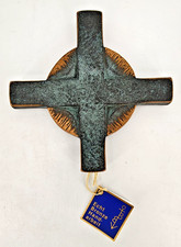 Kreuz Echt Bronze Handarbeit