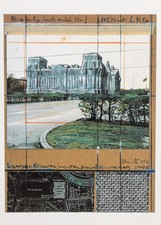 CHRISTO Kunstpostkarte