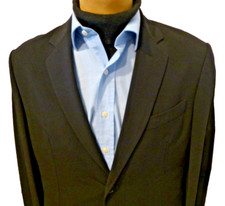 GIORGIO ARMANI-Luxus Business  Anzug / Gr. 50 /Schwarz  / DOUBLE-100%-CUPRO