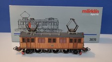 Märklin 3670 Schwedische Holzlok "109" in OVP