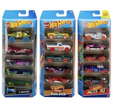 Hot Wheels- 3x 5er Pack