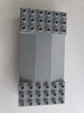 1x Lego Duplo Platte Rampe neu-dunkel grau 6x12 Auto Waschanlage Feuerwehr Set