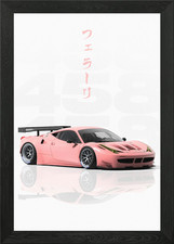 Pink JDM Ferrari 458 GT2