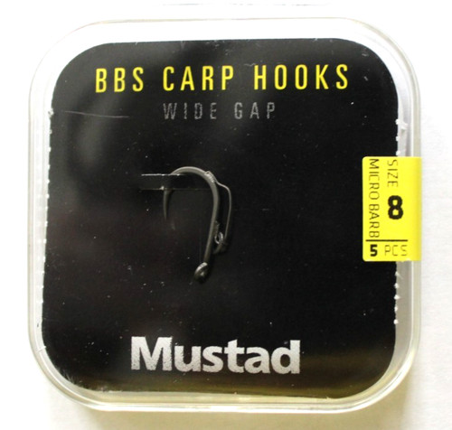 Mustad bbs carp hooks wiede - carp,