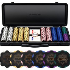 Poker Chip Set 500 Stück
