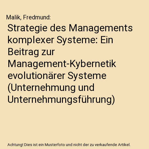 Strategie des managements - strategie,