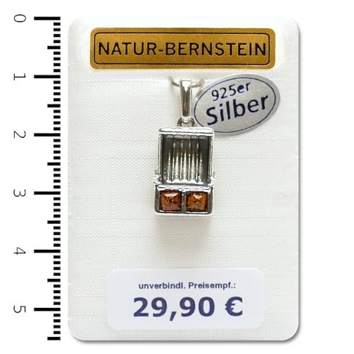 Natur bernstein anhänger - natur,