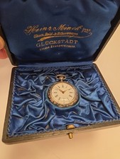 JUGENDSTIL Taschenuhr aus GLÜCKSTADT seltene Damen Taschenuhr um 1900 TOP !