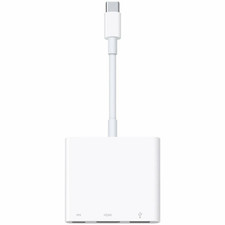 Apple USB-C Digital AV Multiport Adapter USB-C Stecker USB-C Buchse HDMI weiß