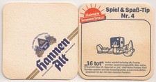 Hannen Alt - alter Bierdeckel