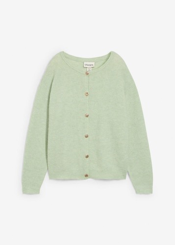 Strickjacke mit alpakawolle - strickjacke,