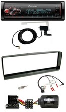 Pioneer Bluetooth DAB USB Lenkrad Autoradio für Alfa Romeo 156 00-01 schwarz