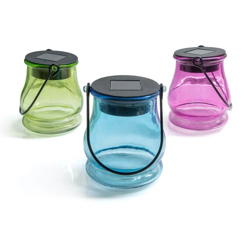 Led glas solar wind licht - solar,
