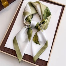 Luxus Damen Seidentuch 70x70