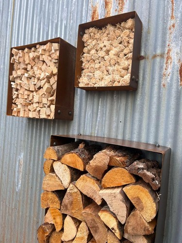 Brennholz lager quadrate - brennholz,