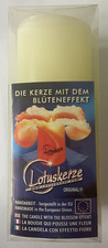 Lotuskerze 17 cm spring