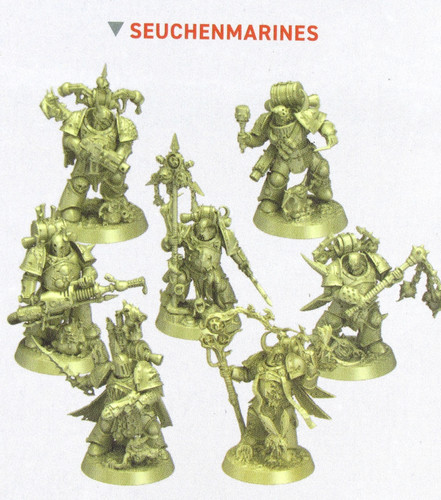 Seuchenmarines death guard - death,