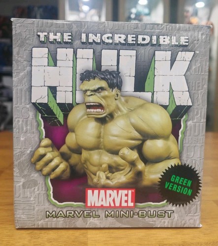 Incredible hulk green - incredible, bust