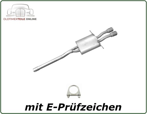 Endschalldämpfer neu für - endschalldämpfer,