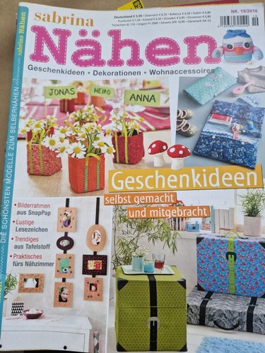 Sabrina nähen zeitschrift - sabrina,