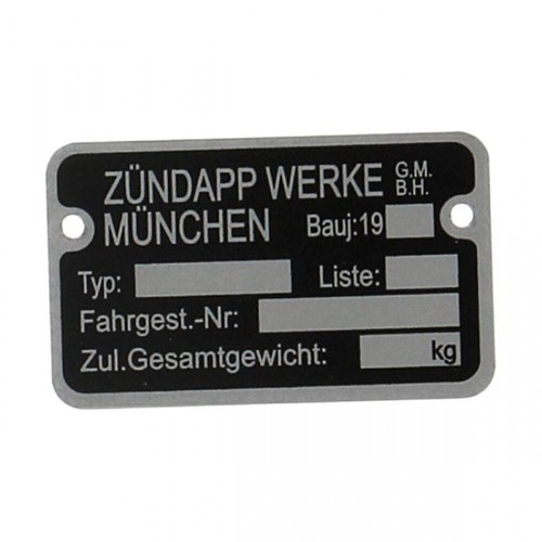 Rahmenschild für - rahmenschild, 19......