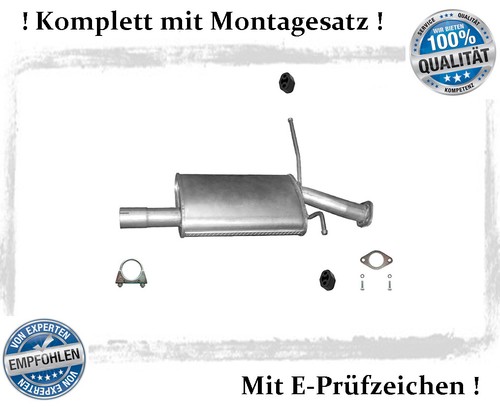 Mittelschalldämpfer für